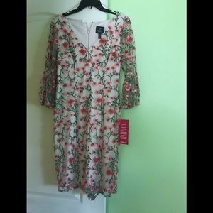 Adrianna Papell Midi Dress